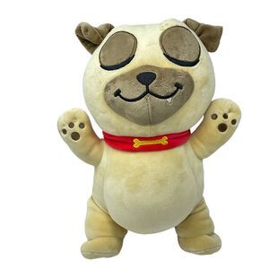 Puppy Dog Pals Rolly Plush 13" Disney Store Cuddleez Squishy Soft Brown Pug Dog